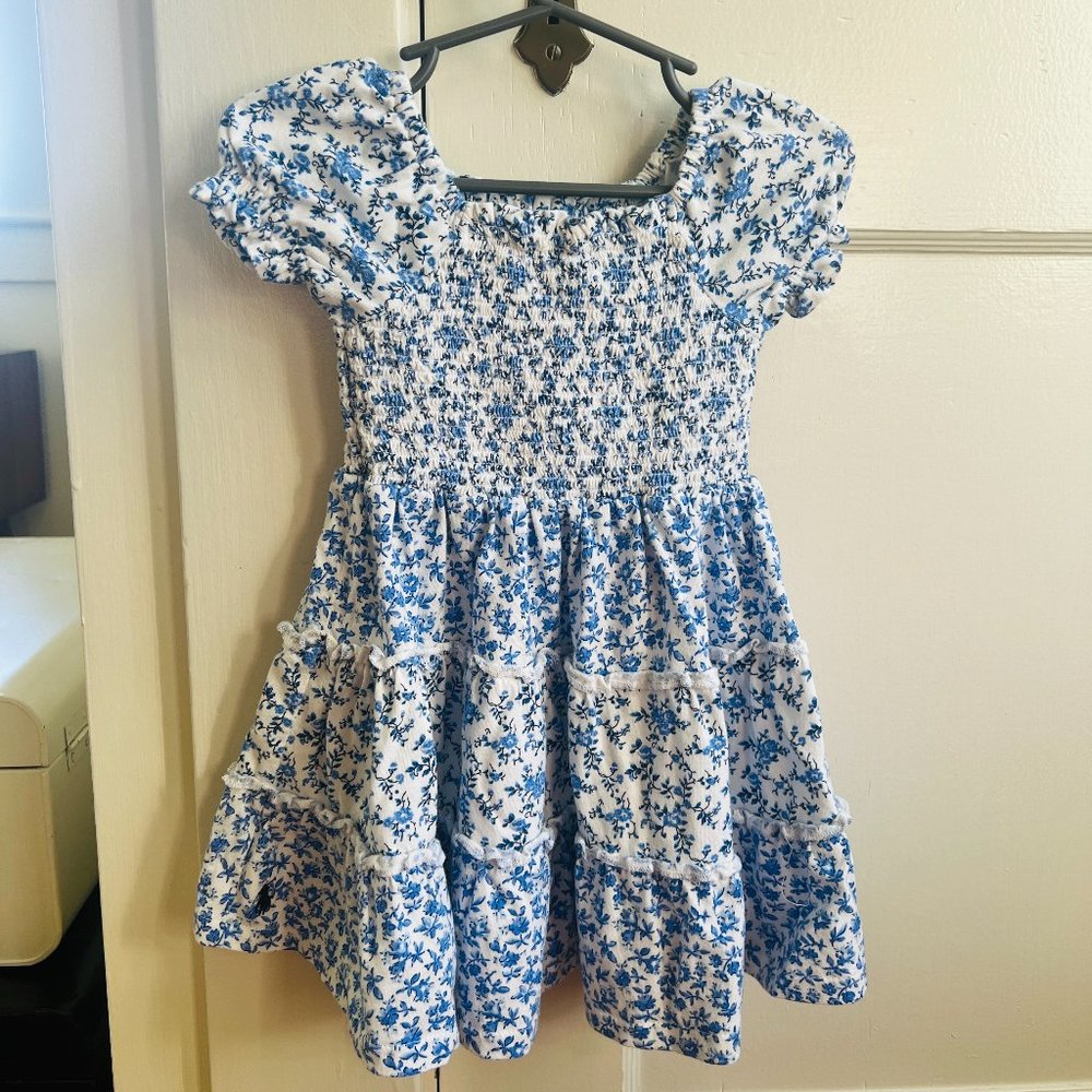 Polo Ralph Lauren Little Girl's Floral Tiered Dress